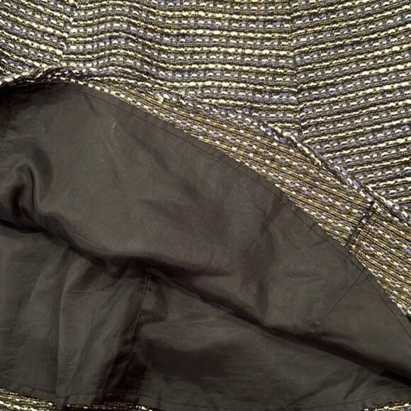 BCBGeneration Black Tweed Knit Fit & Flare Dress Size 2 - Picture 9 of 12